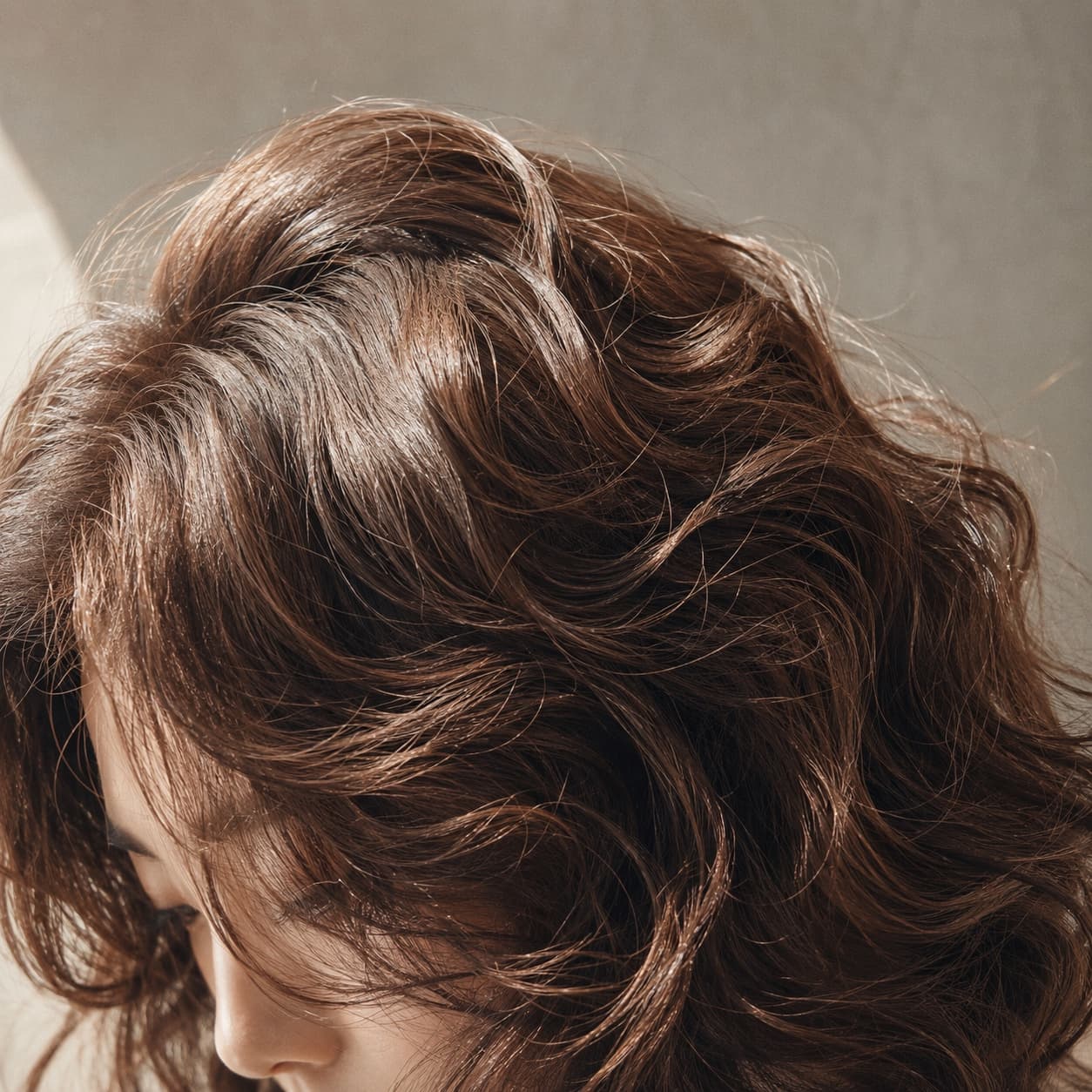 볼륨펌으로 살아난 풍성한 뿌리 볼륨 디테일